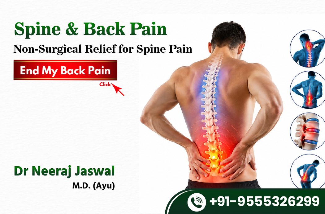 Spine & Back Problems — Ayurvedic treatment in Delhi
